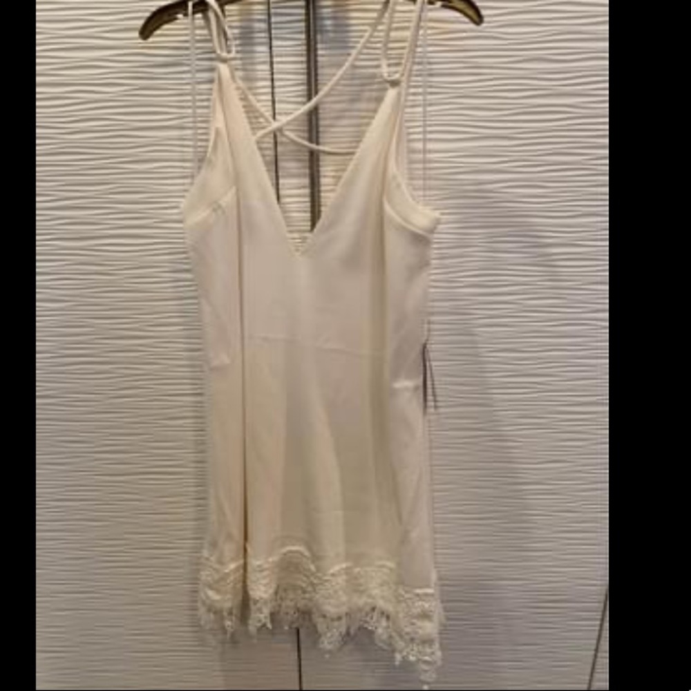 White Express Shift Dress